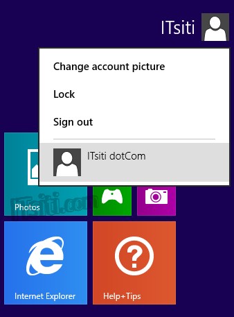 Switch Windows 8 - Microsoft- Local Account
